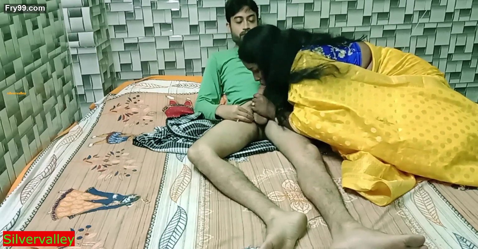 Indian hot NRI wife secret sex with handsome college boy! Fuck me hard