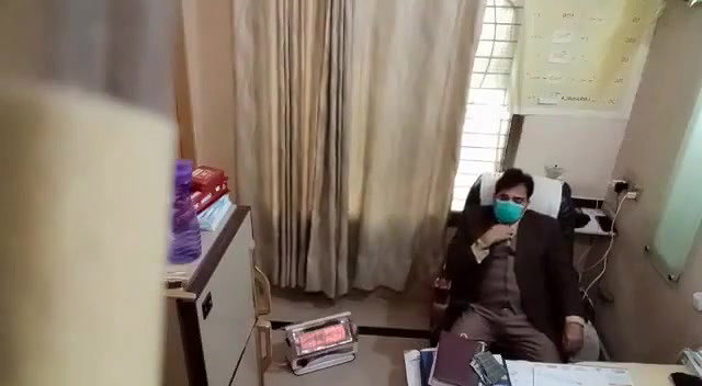 Paki doctor checking boobs by inserting hands inside blouse