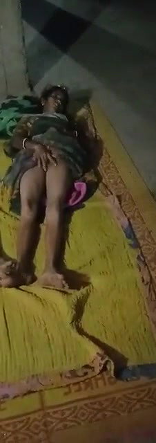 Sleeping village wife pussy exposed by pervert husband