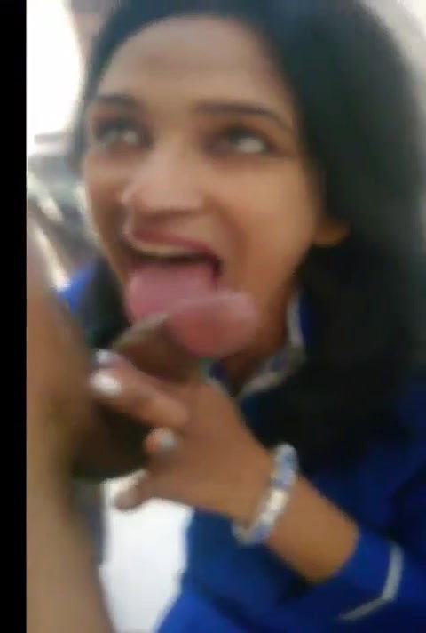 Suit babe blowjob