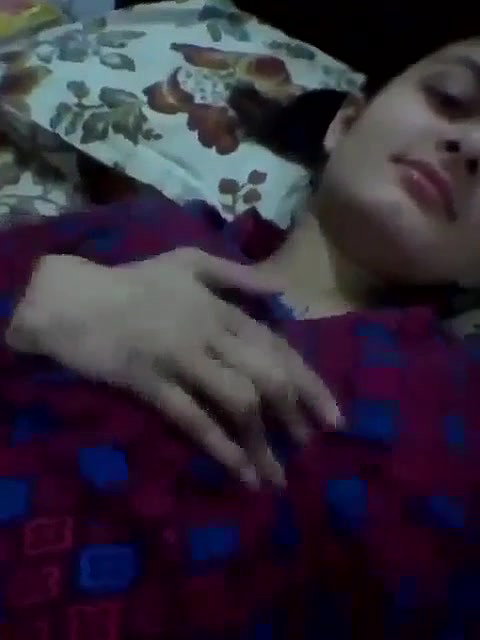Cute Girl Rubbing Pussy