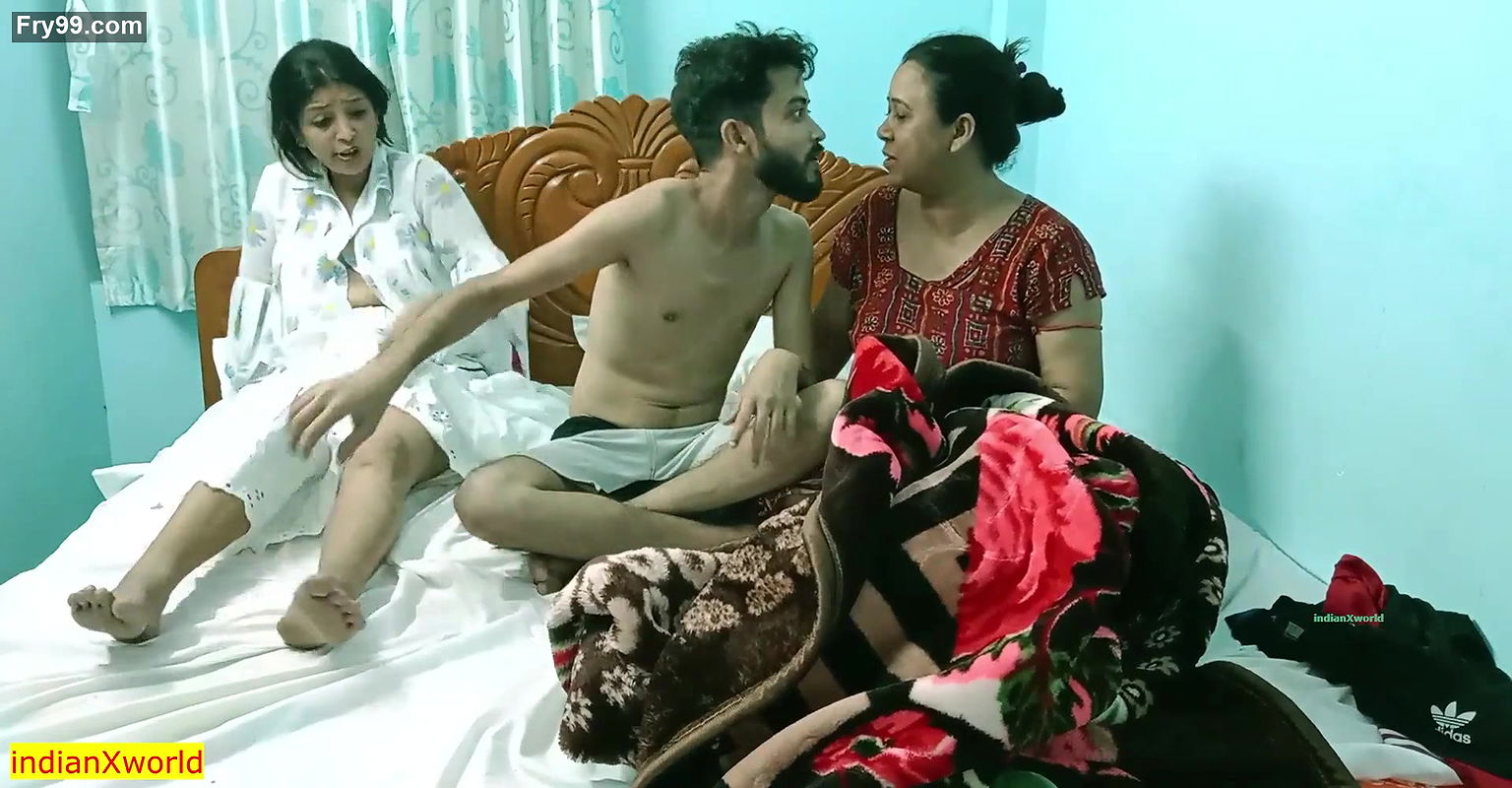 Indian hot beautiful sister shared boyfriend and hot XXX group sex!! sister sex