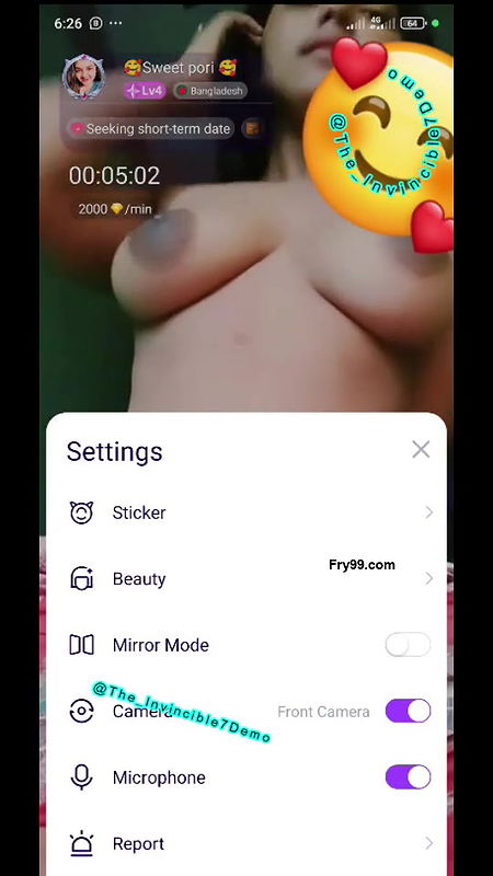 Myd The_Invincible7 channel Chamet Exclusive new all collection – 197