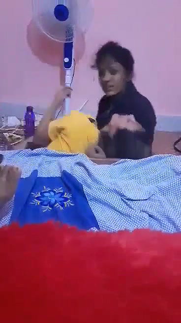 Hostel girl boobs shucked by her bestie