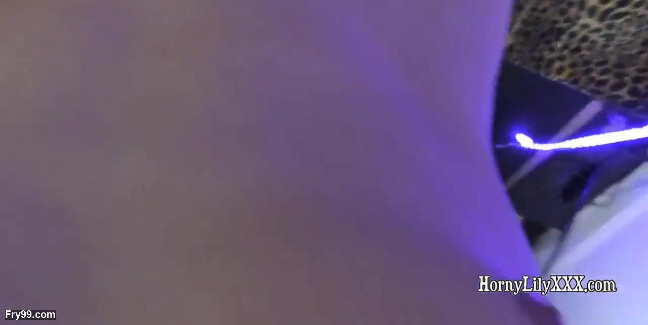 HornyLily in her thongs hving sex and cum on ass