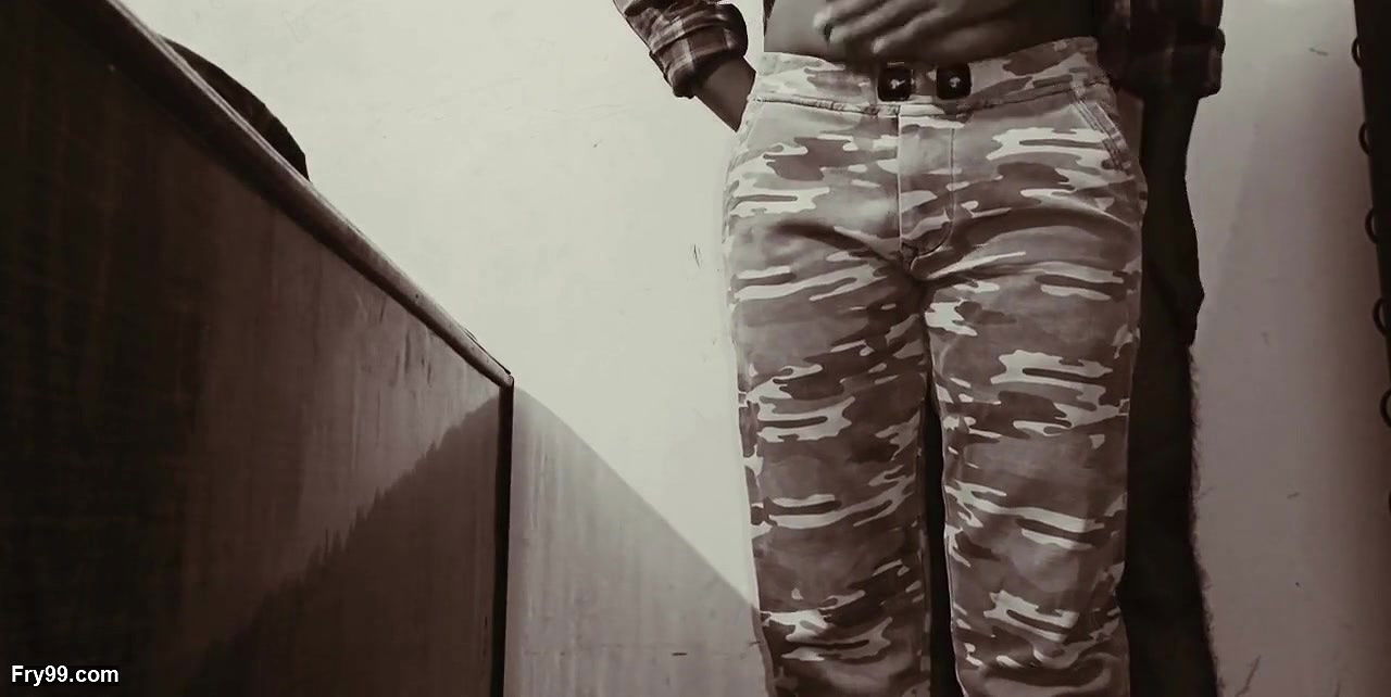 Girl with a beautiful pussy and a big ass gets fucked with her Husband