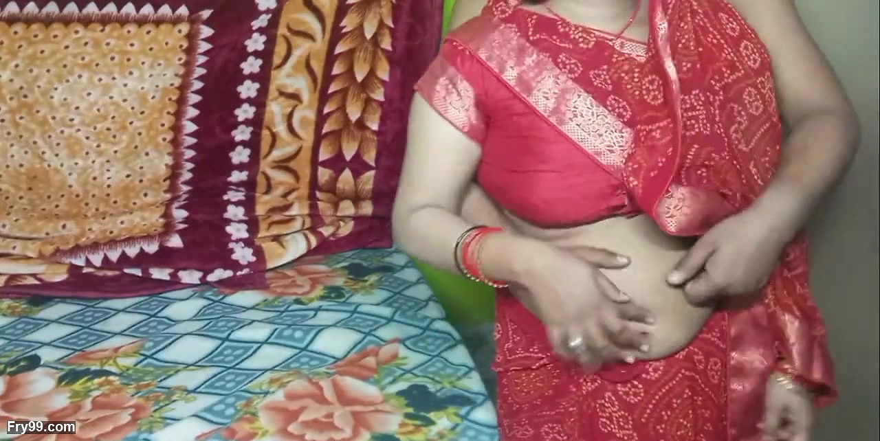 Brother in Law Left Sister in Law in Red Saree