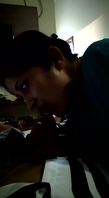 Cheater bhabhi blowjob to devar
