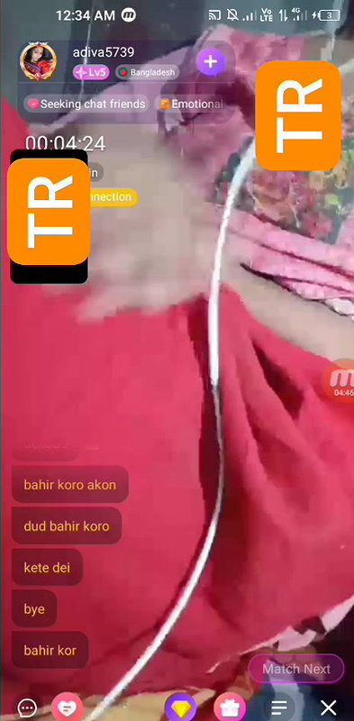 Myd rnd bengali chamet premium video -234