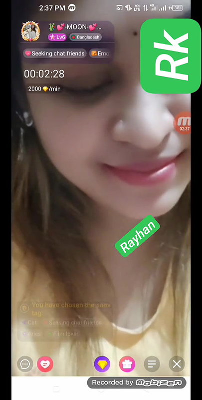 Myd rnd bengali chamet premium video -347