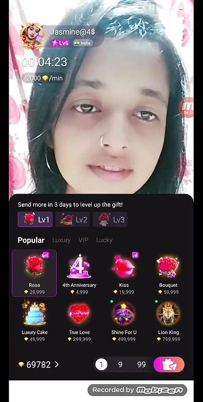 Myd rnd bengali chamet premium video -369