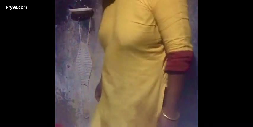 my horny wife bathing
