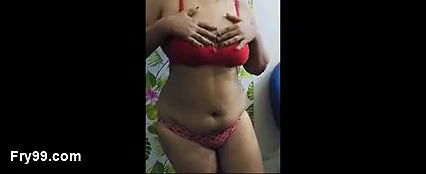 Indian Desi Aunty Just Time Pass With Bra And Panty Do you know more videos of this Desi Aunty