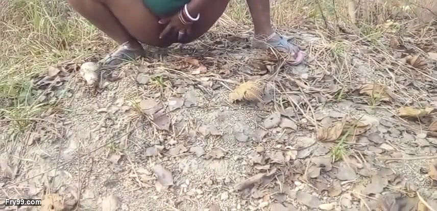 My wife me in the jungle