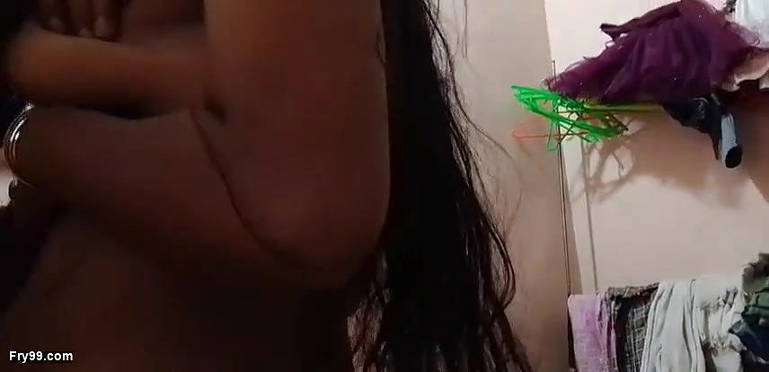 Malayalee village girl gets her husband sucking her breast to make her happy