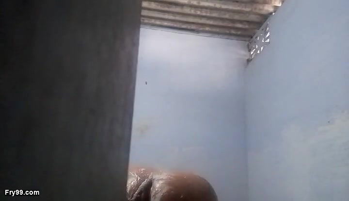 Indian wife Swetha bathing video