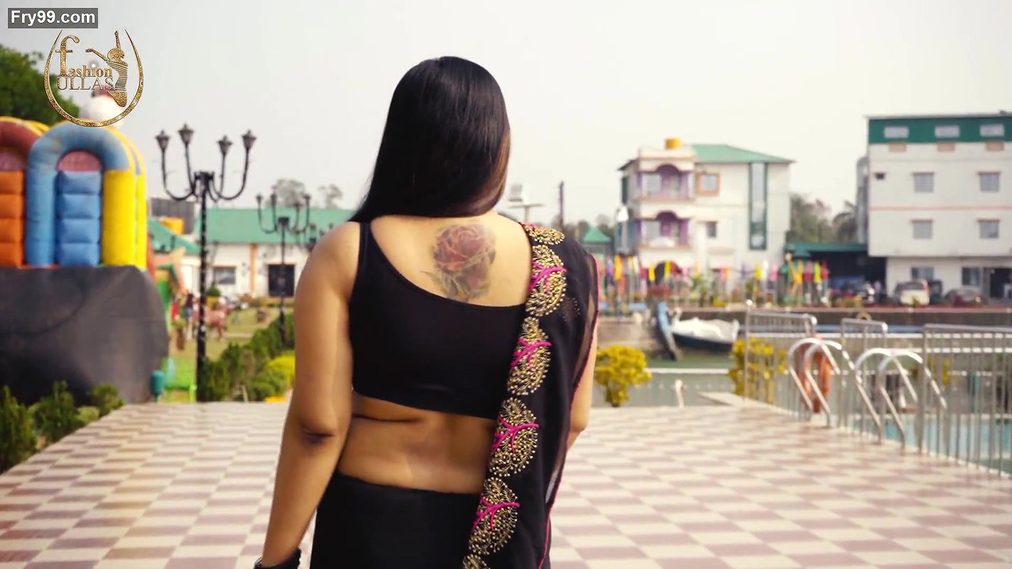 Nila in Black Saree Photoshoot ~ Fashion Ullas