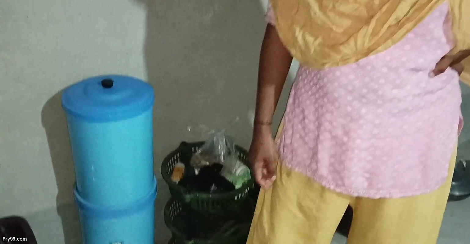 Hard fuck and creampie for skinny brunette