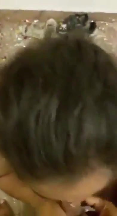 Giving blowjob and taking cumshot on body