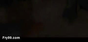 Animated babe gets drilled in threesome orgy