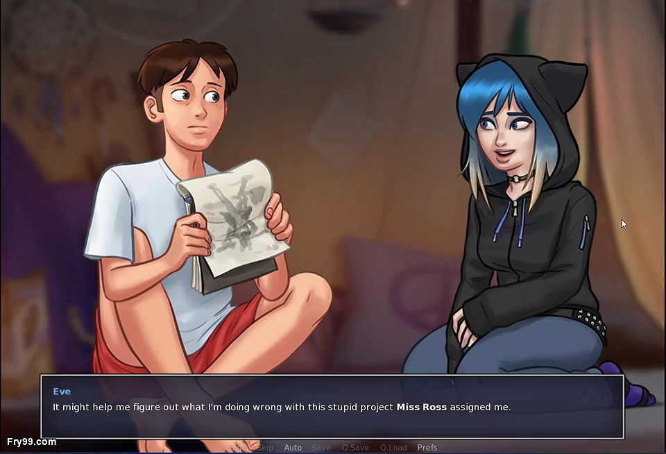 desi bhabi make seen in summertime saga