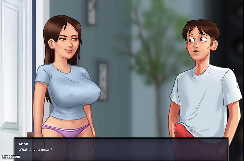 hot desi bhabi dever in summertime saga