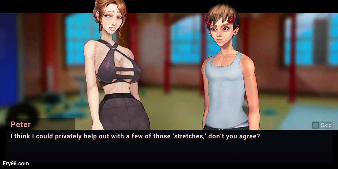 Hot aunty and anon in taffy tales