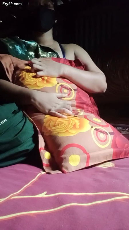 Bangladeshi sexy young girl is masturbating  her and liking her pussy