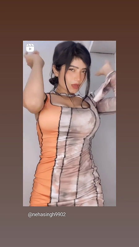 big boobs tiktok girl