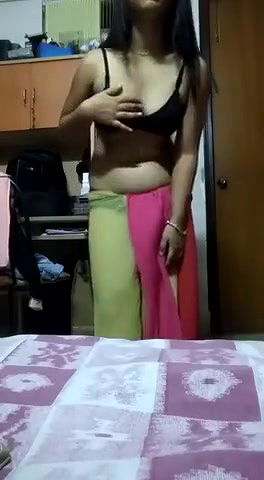 Sari girl striping