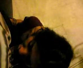 Beautiful sari Babe giving blowjob