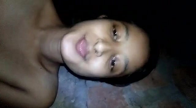 Young girl making video for lover