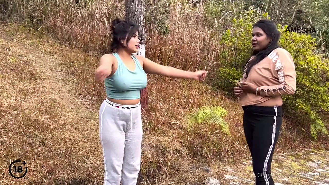 Onlyfan star Amesha video collection -9