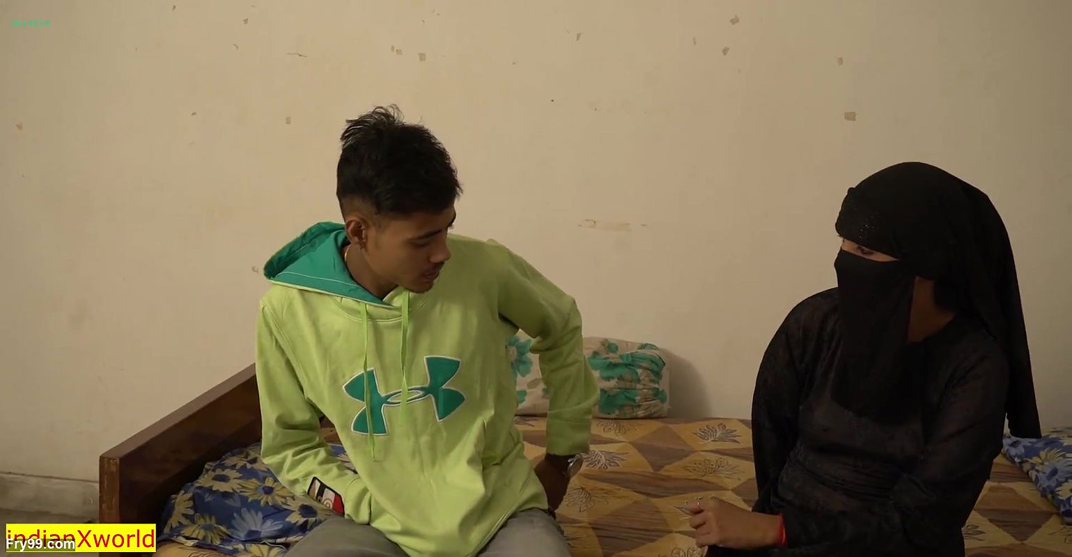 Innocent Hijab girl shared by Husband! Indian Sex