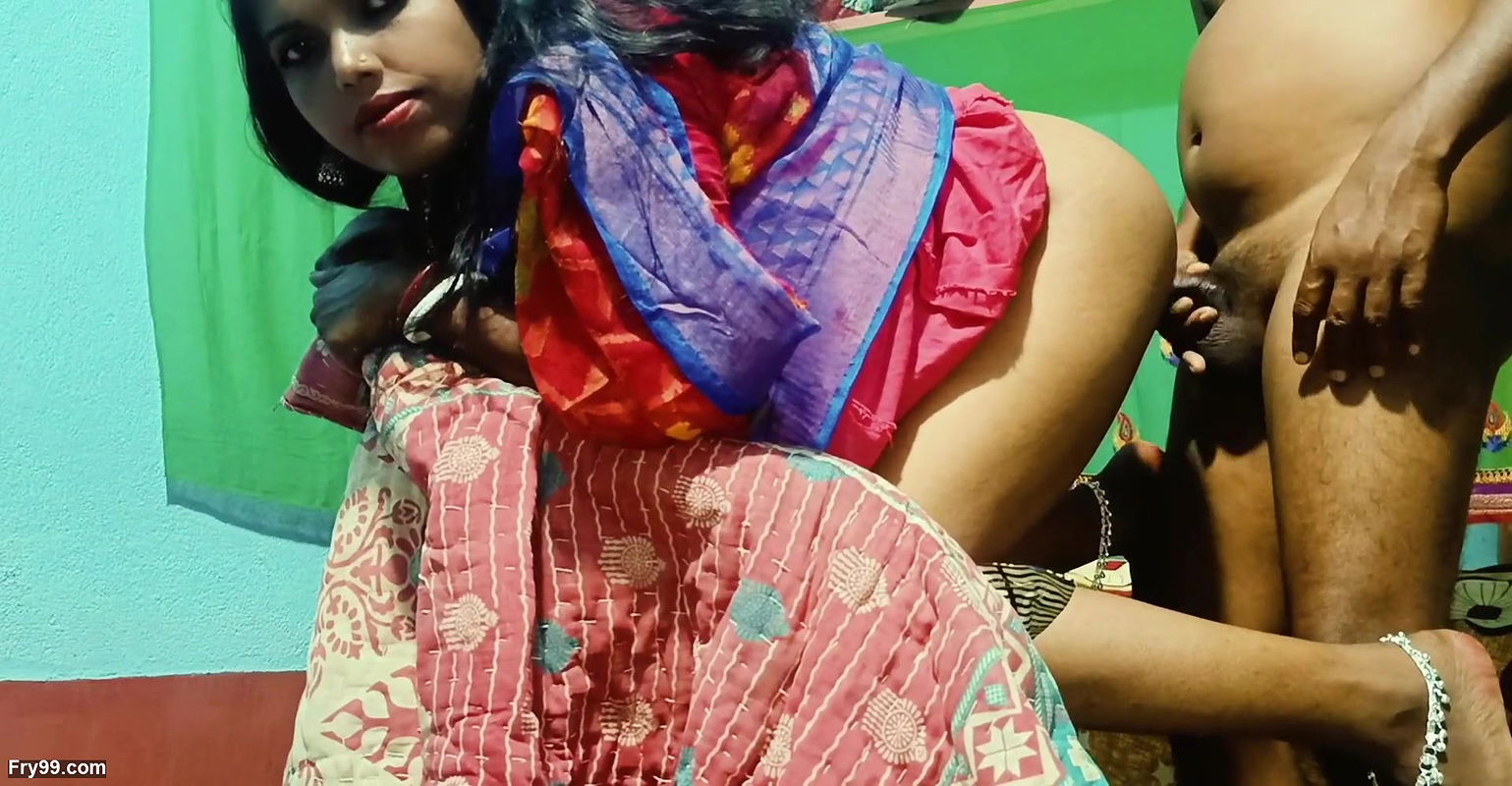 Village Aunty Fucking and Blowjob by Her Step Son with Audio