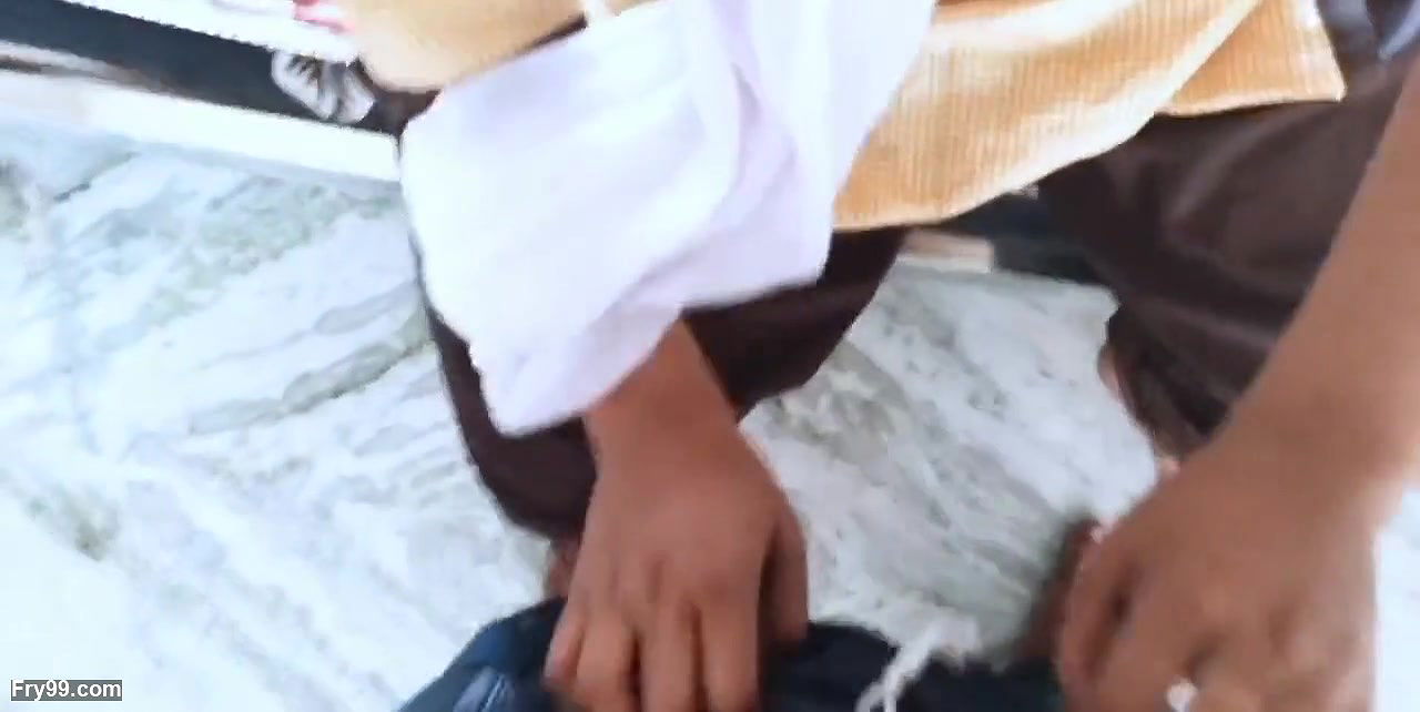 The teacher took the school girl to the room alone and inserted the in the ass