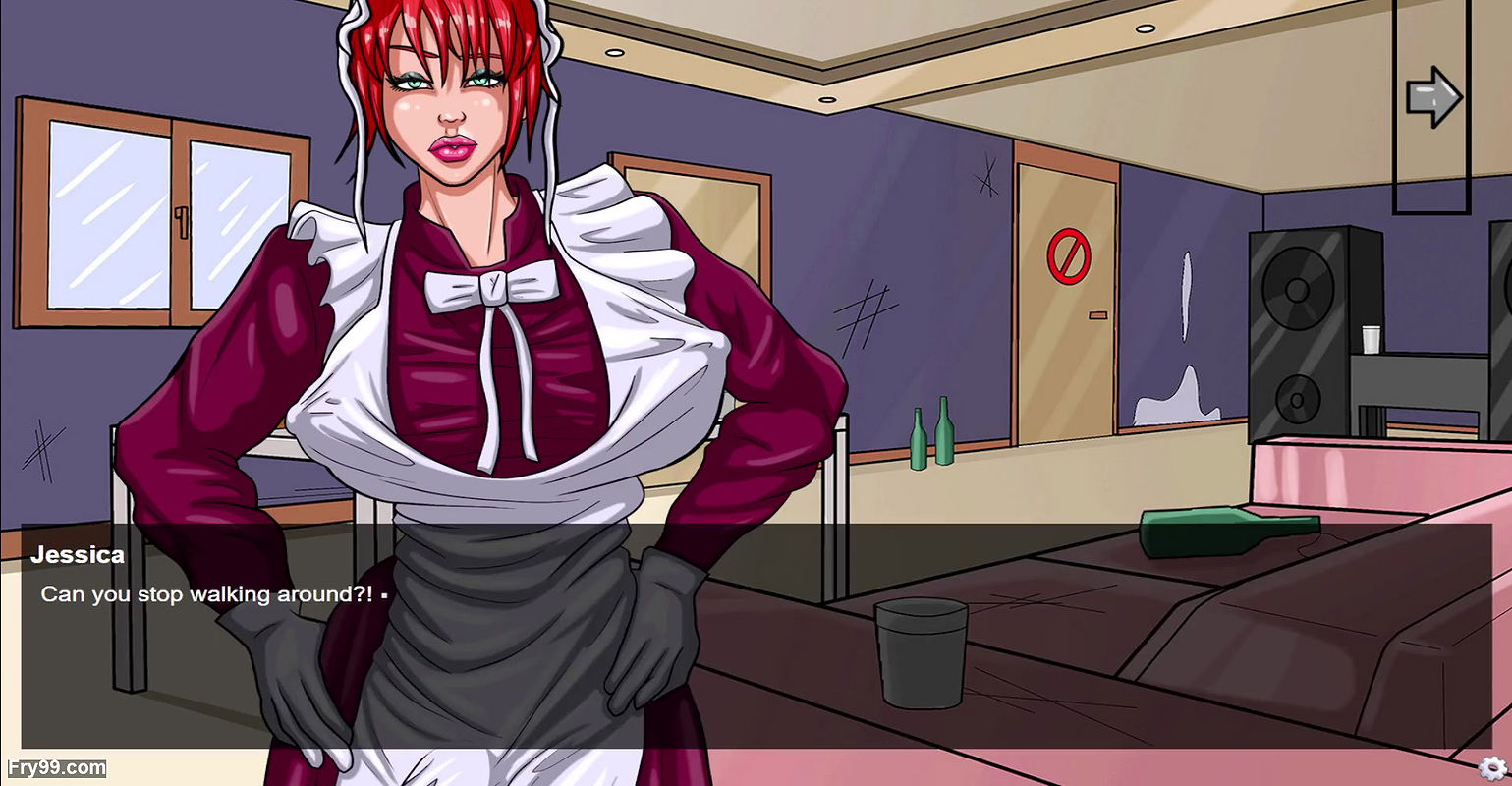 Helping Ghost Ashley & Then Lara in th Kitchen