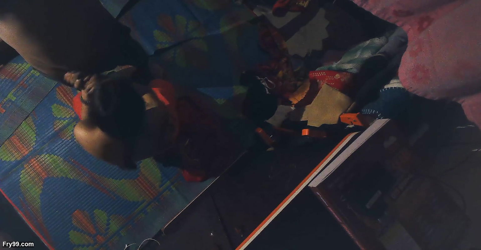 Big Boobs Bhabhi Sex with Landlord in Night