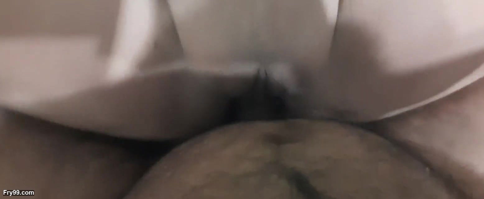 A housewife is getting her husband to her fat puffy