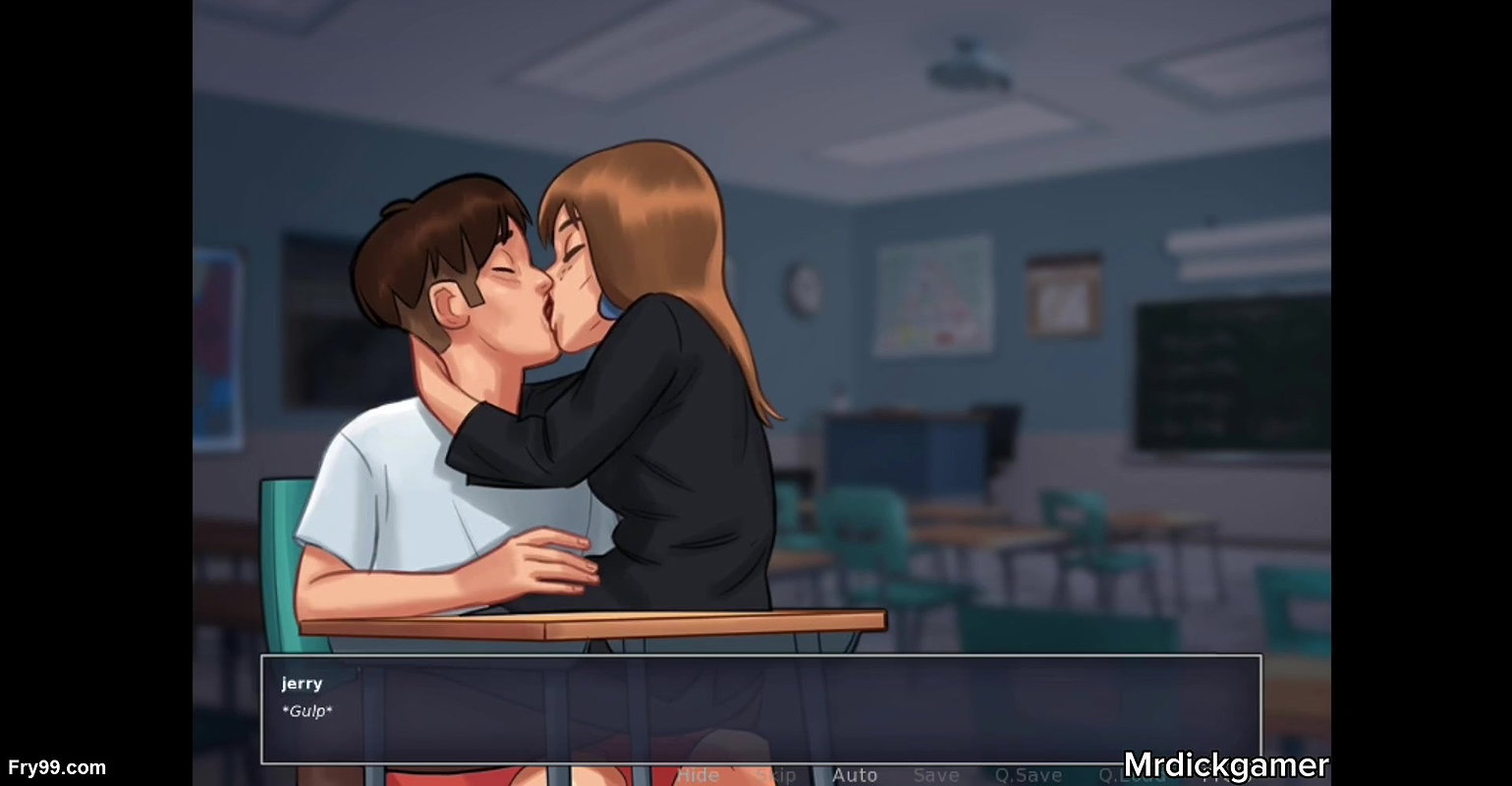 Summertime saga I fucked my friends girlfriend in the locker room