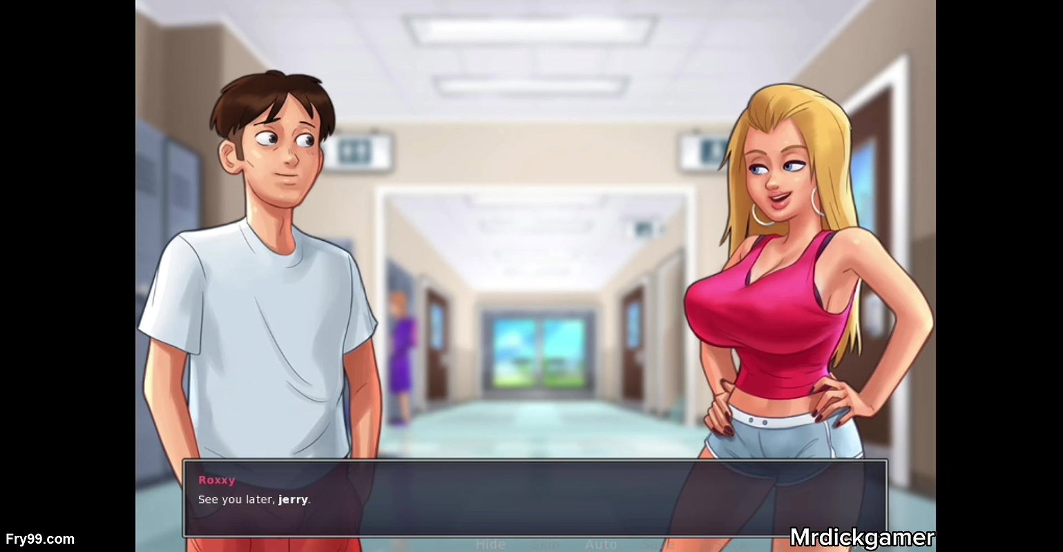 Summertime saga I fucked my friends girlfriend in the locker room