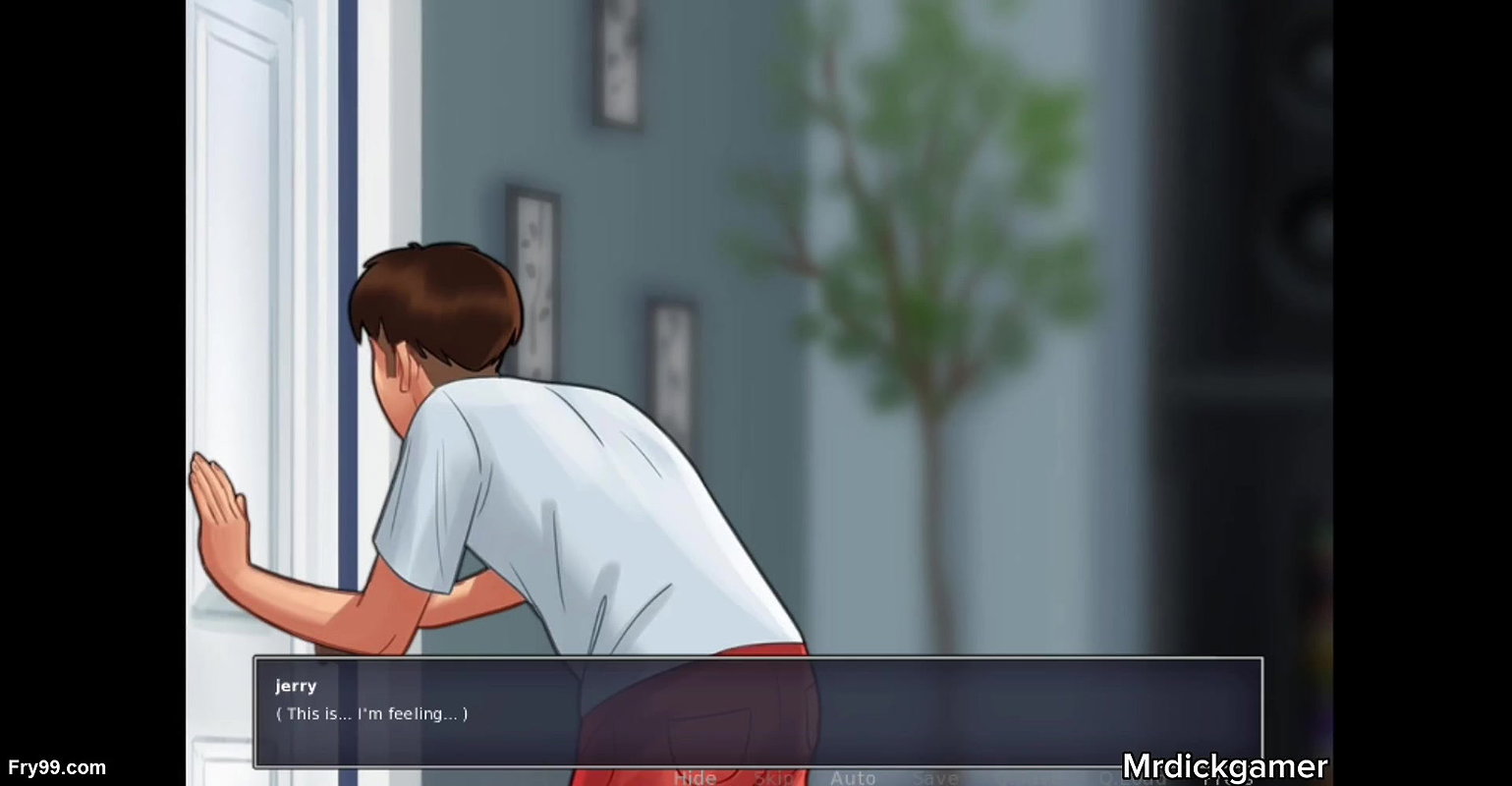 Summertime saga I caught my stepmom rubbing her pussy and then banged her