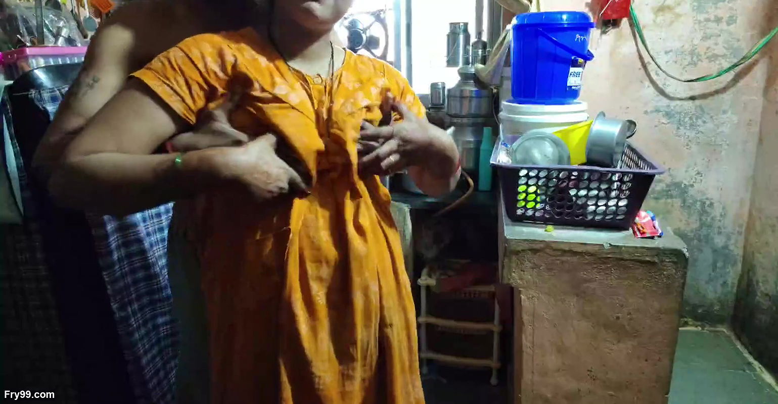 Stepsister hardcore fucking with stepbrother in kitchen in morning