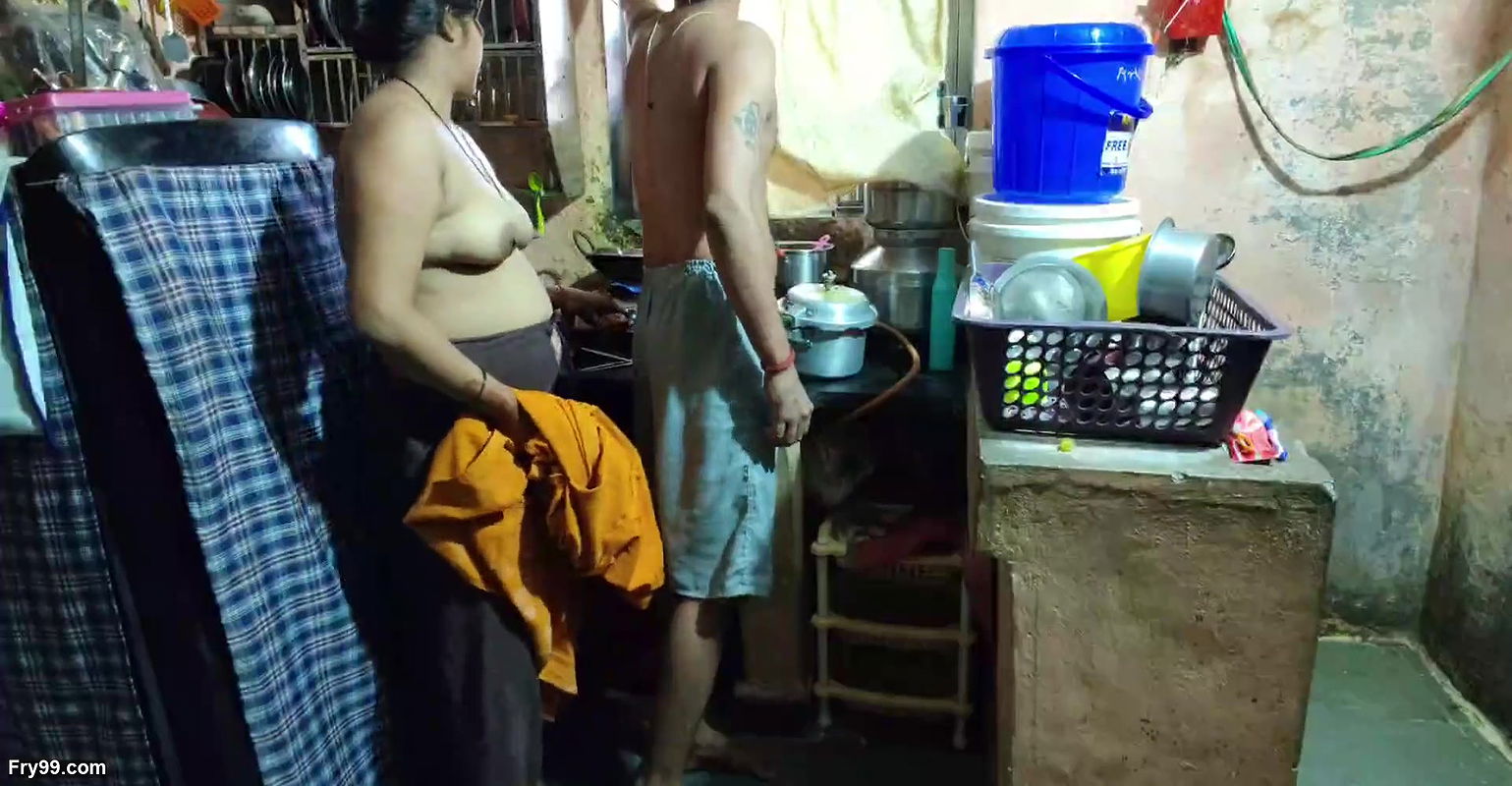 Stepsister hardcore fucking with stepbrother in kitchen in morning