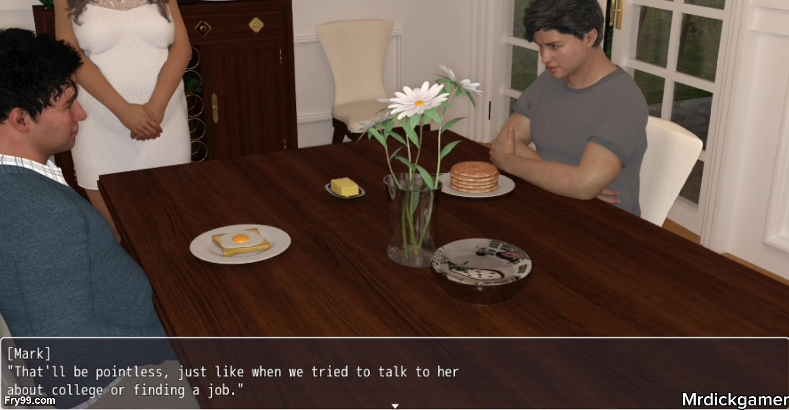 Stepbrother cums on his stepsister tits and bangs her