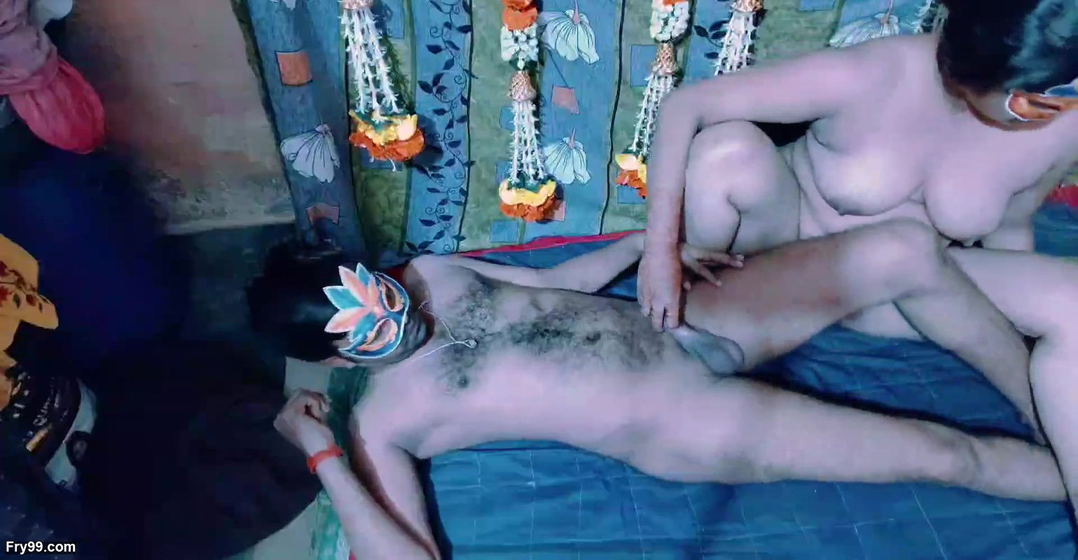 Husband and wife celebrated anniversary and had sex in all positions