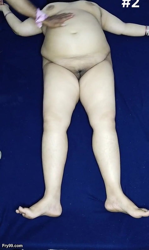 Sister-in-law gets a massage and enjoys it (