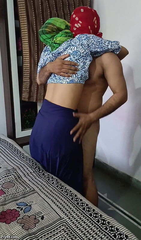Cute Indian wife has sex with father-in-law in video