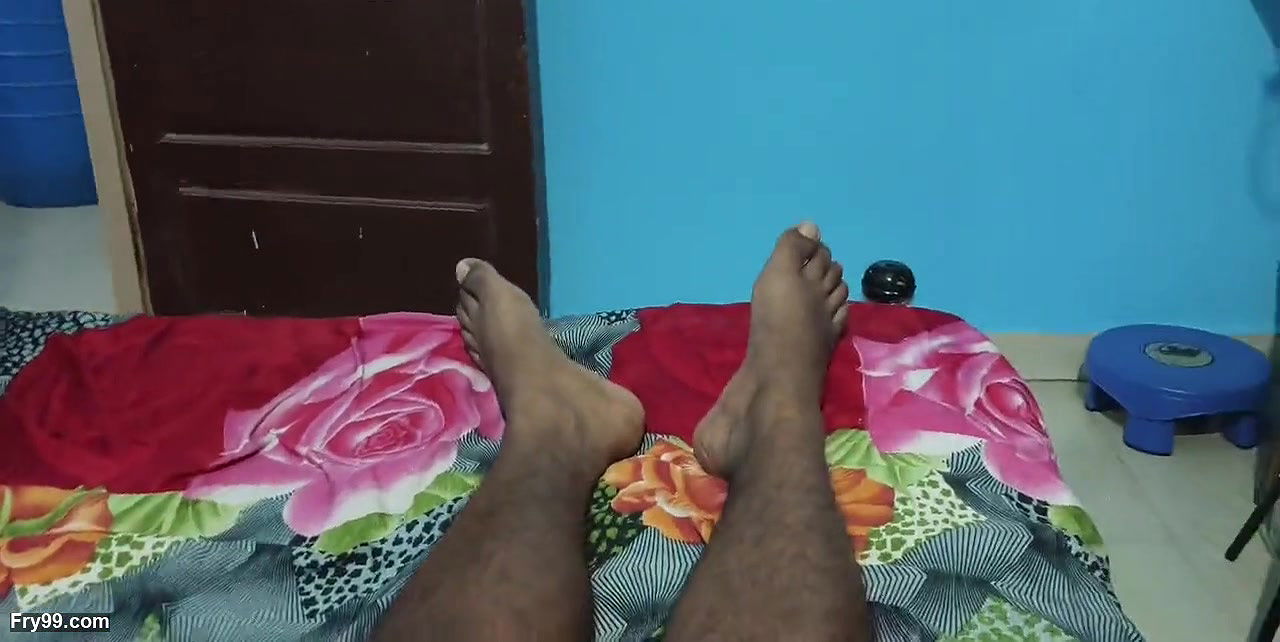 Hot Bengali bhabhi playing with my penis and mastrubation, I play her big boob