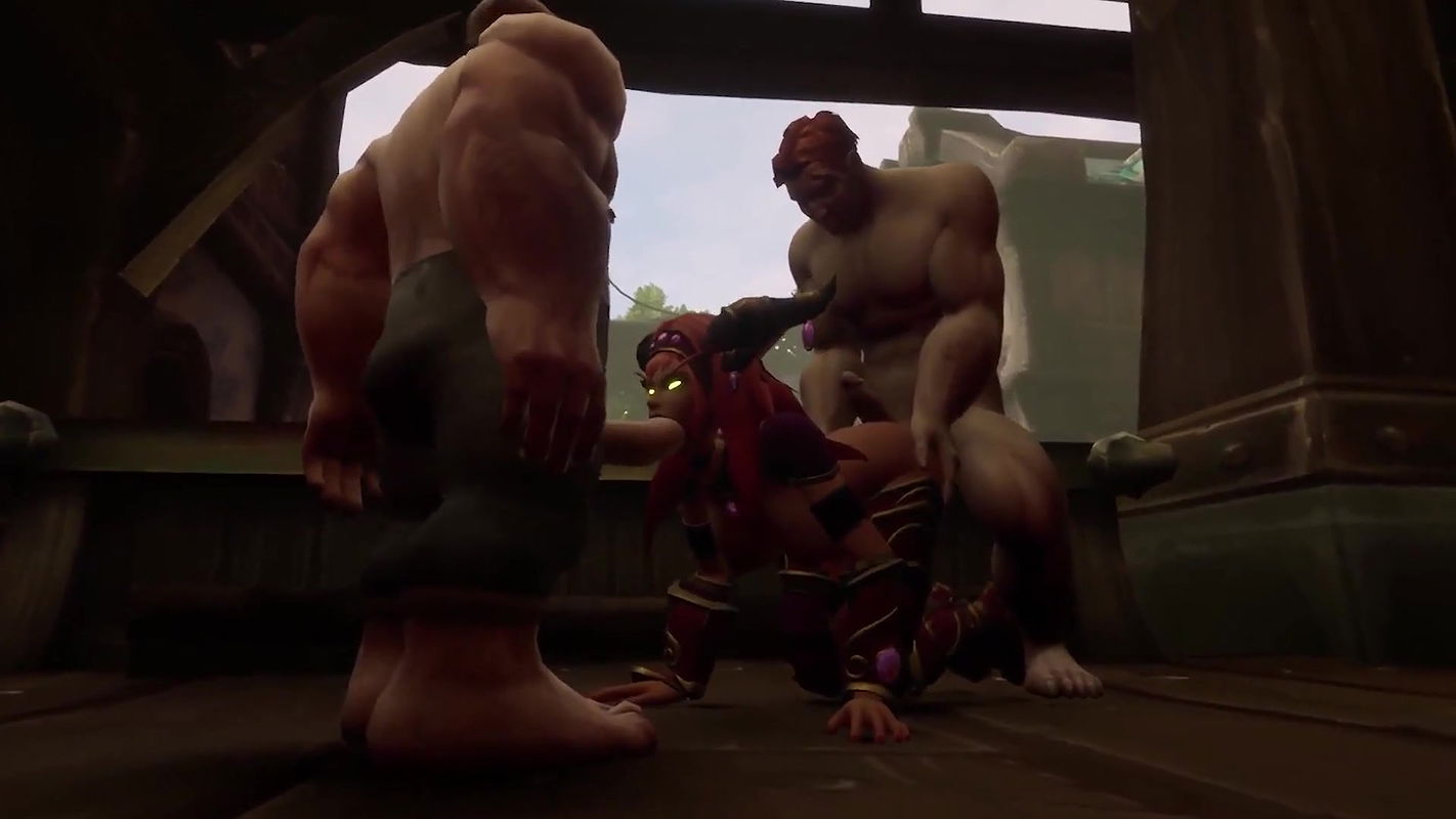 Dwarf Has Fun with an Elf ¦ Warcraft Parody